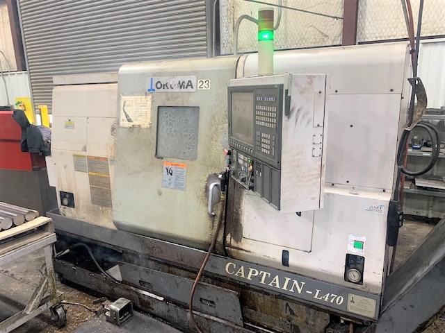 Okuma Captain L-470, Machine ID: 8323